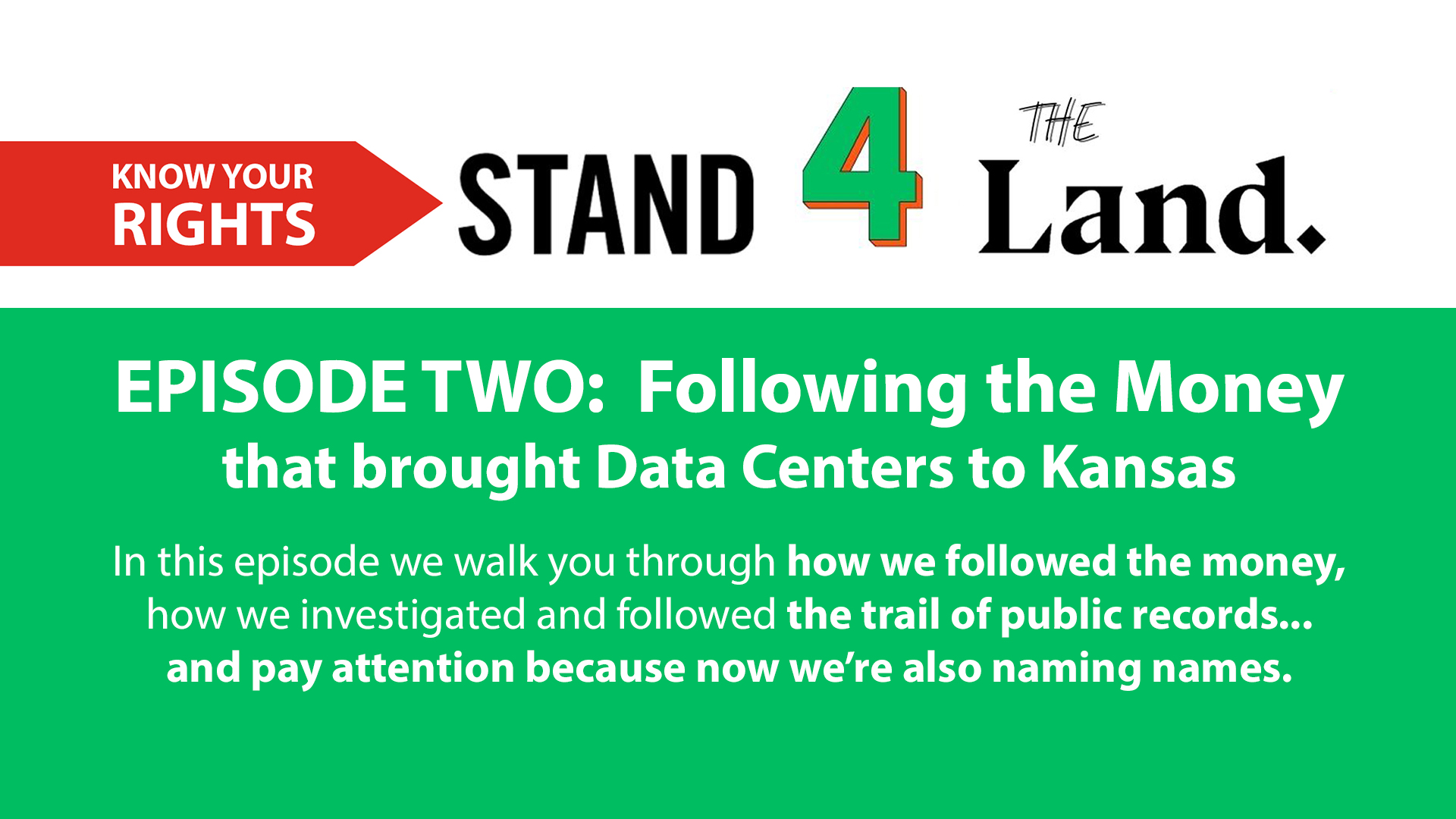 EPISODE TWO: Following the Money that Brought Hyperscale Data Centers to Kansas